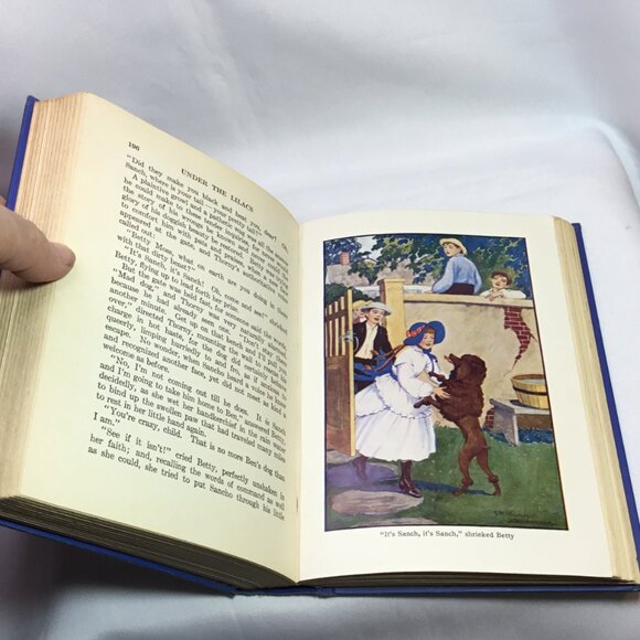 Louisa May Alcott Under The Lilacs Vintage Book Illustrated By Eunice Stephenson - Picture 10 of 12